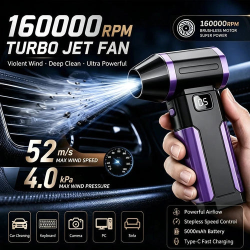 TurboClean™ Rechargeable Air Blower